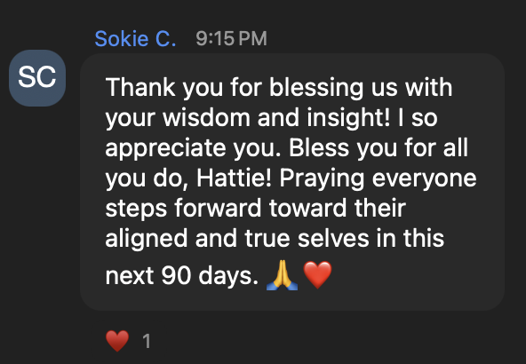 Sokie: blessing